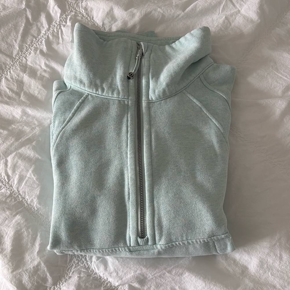 Lululemon funnel neck scuba